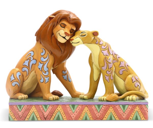 SIMBA E NALA CON TENEREZZA - DISNEY TRADITIONS