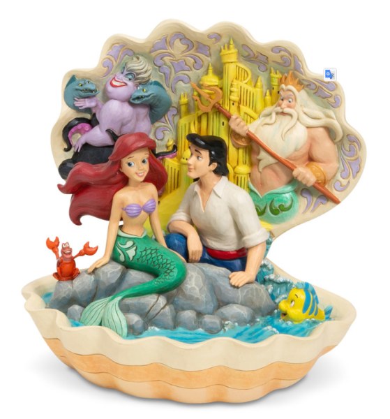 ARIEL ED ERIC NELLA CONCHIGLIA - DISNEY TRADITIONS