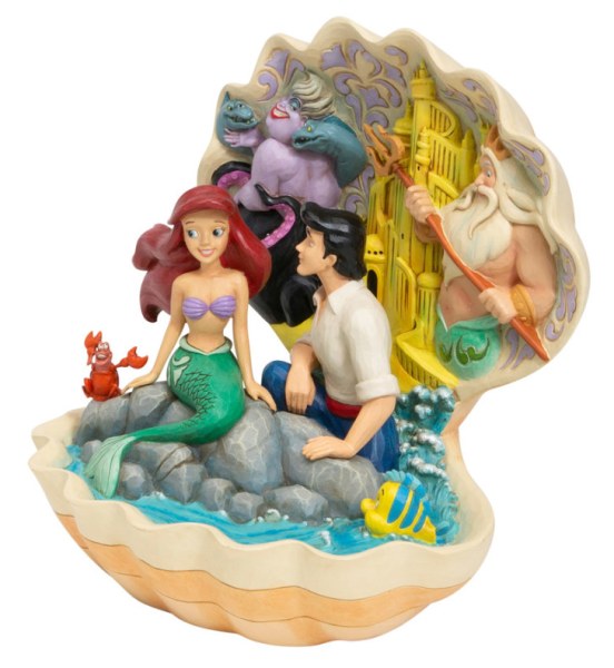 ARIEL ED ERIC NELLA CONCHIGLIA - DISNEY TRADITIONS