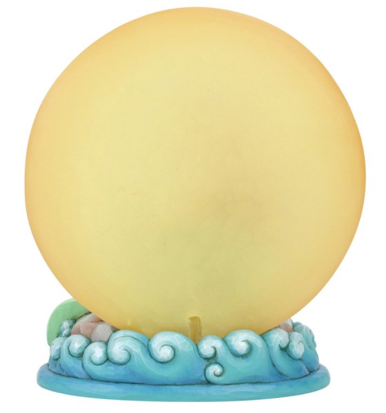 ARIEL SULLA SUA ROCCIA CON LUNA LUMINOSA - DISNEY TRADITIONS