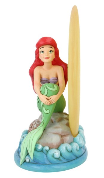 ARIEL SULLA SUA ROCCIA CON LUNA LUMINOSA - DISNEY TRADITIONS