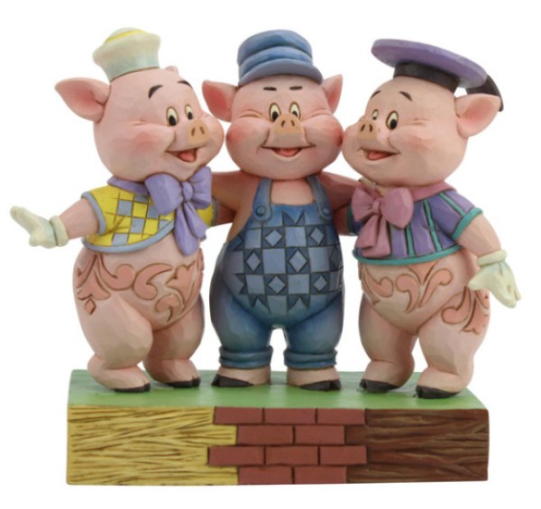 I TRE PORCELLINI - DISNEY TRADITIONS