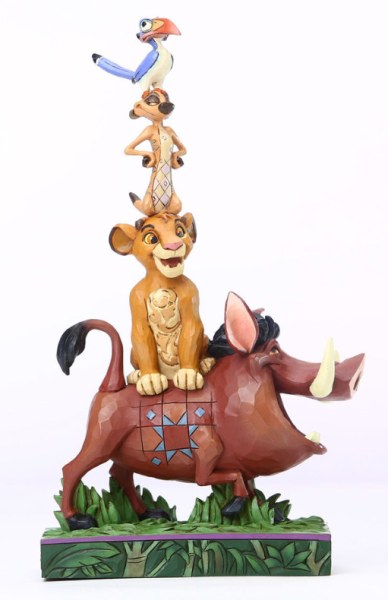 PUMBAA E I SUOI AMICI CHE FORMANO UNA TORRE- DISNEY TRADITIONS