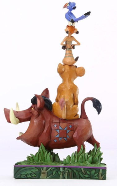 PUMBAA E I SUOI AMICI CHE FORMANO UNA TORRE- DISNEY TRADITIONS