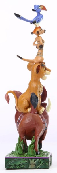 PUMBAA E I SUOI AMICI CHE FORMANO UNA TORRE- DISNEY TRADITIONS