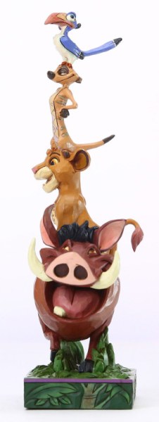 PUMBAA E I SUOI AMICI CHE FORMANO UNA TORRE- DISNEY TRADITIONS
