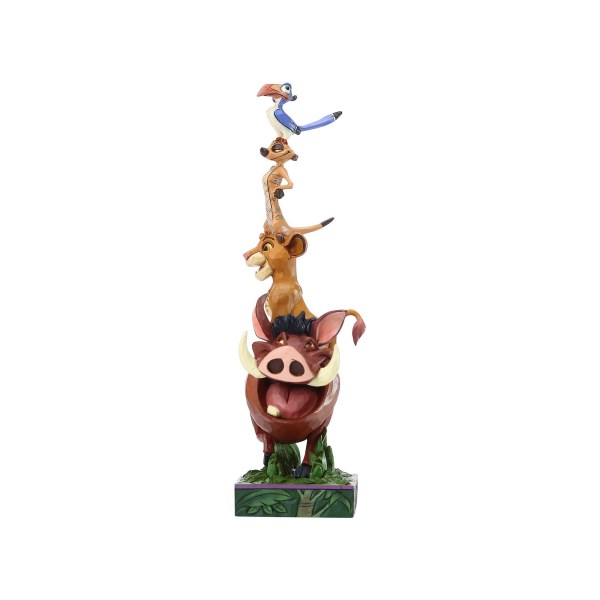 PUMBAA E I SUOI AMICI CHE FORMANO UNA TORRE- DISNEY TRADITIONS