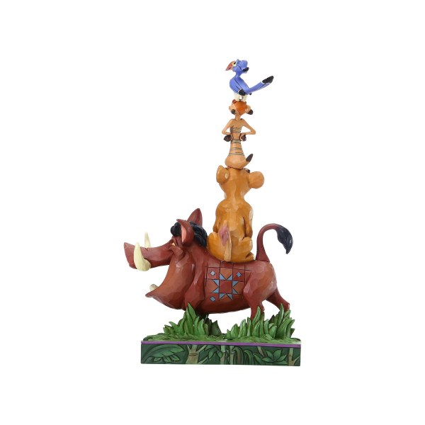 PUMBAA E I SUOI AMICI CHE FORMANO UNA TORRE- DISNEY TRADITIONS