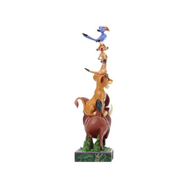 PUMBAA E I SUOI AMICI CHE FORMANO UNA TORRE- DISNEY TRADITIONS