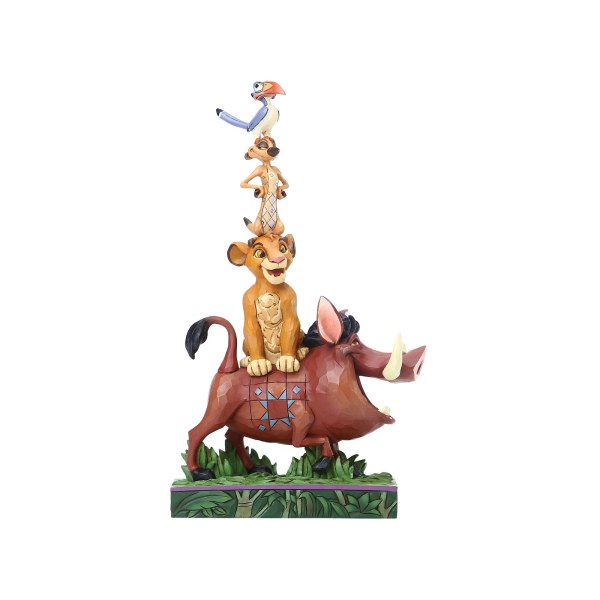 PUMBAA E I SUOI AMICI CHE FORMANO UNA TORRE- DISNEY TRADITIONS