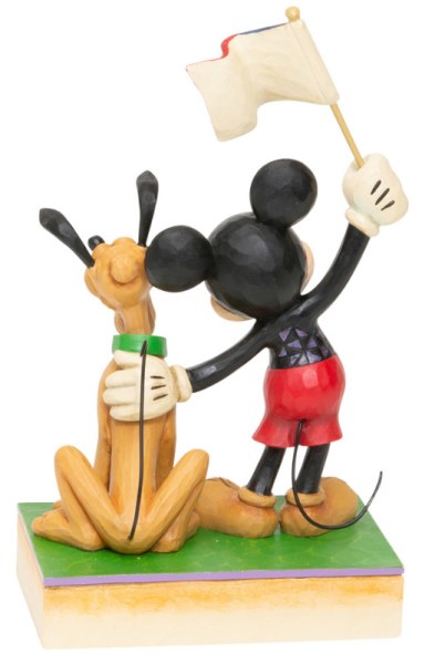 TOPOLINO E PLUTO PATRIOTES - DISNEY TRADITIONS