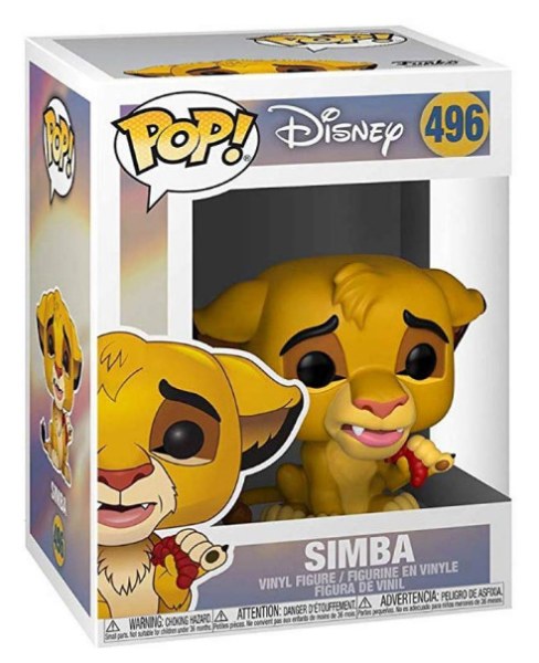 FUNKO POP! 496 - DISNEY RE LEONE - SIMBA