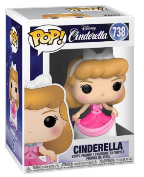 FUNKO POP! 738 - DISNEY CENERENTOLA - IN ABITO ROSA