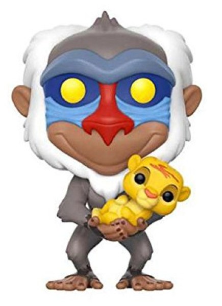 FUNKO POP! 301 - DISNEY RE LEONE - RAFIKI E BABY SIMBA