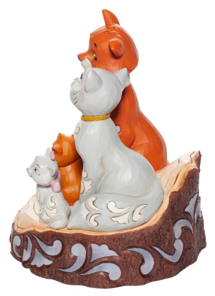 GLI ARISTOGATTI WOODCARVED - DISNEY TRADITIONS