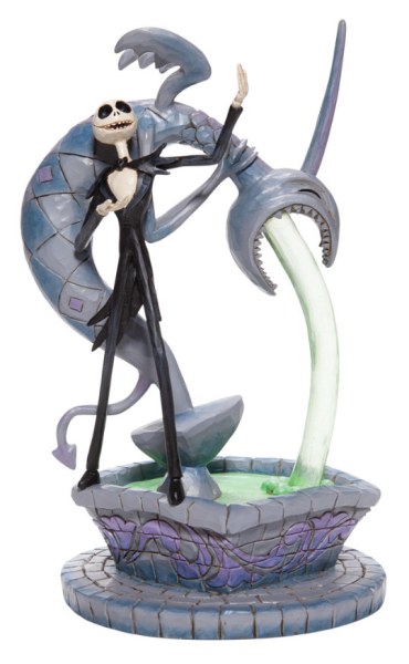 JACK SKELLINGTON SU UNA FONTANA- DISNEY TRADITIONS