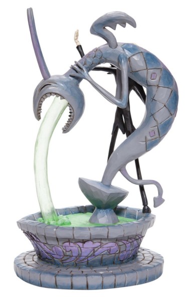JACK SKELLINGTON SU UNA FONTANA- DISNEY TRADITIONS