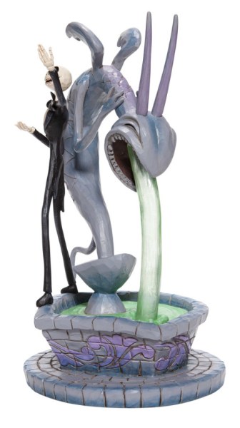JACK SKELLINGTON SU UNA FONTANA- DISNEY TRADITIONS