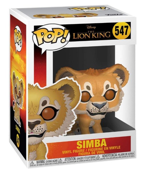 FUNKO POP! 547 - DISNEY RE LEONE (LIVE ACTION) - SIMBA