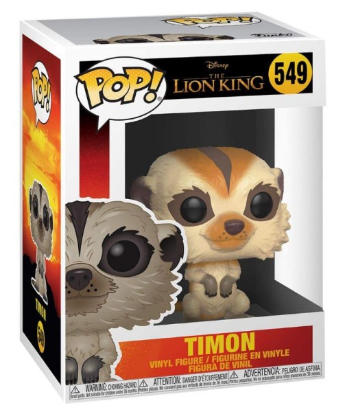 FUNKO POP! 549 - DISNEY RE LEONE (LIVE ACTION) - TIMON