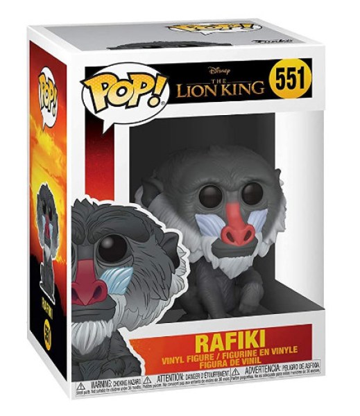 FUNKO POP! 551 - DISNEY RE LEONE (LIVE ACTION) - RAFIKI