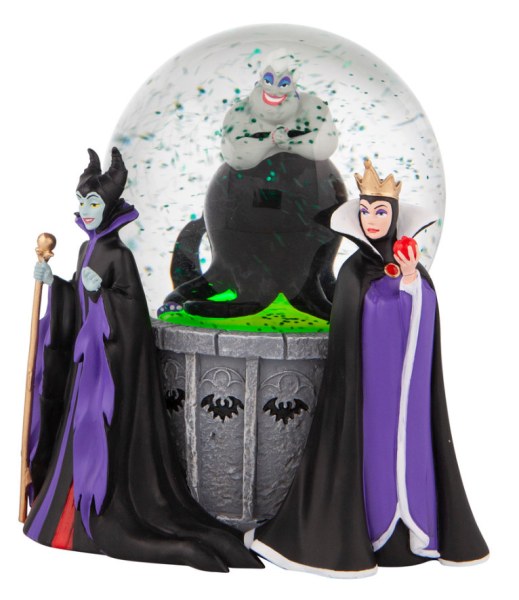 SNOWBALL LUMINOSO TRIO CATTIVI - DISNEY DEPT.56