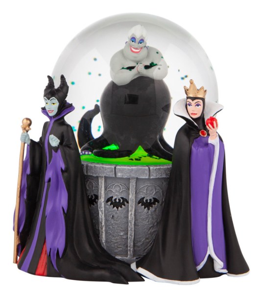SNOWBALL LUMINOSO TRIO CATTIVI - DISNEY DEPT.56
