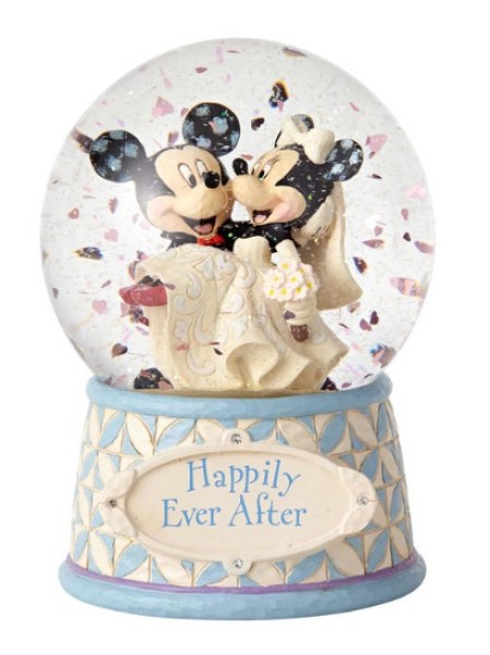 SNOWBALL MATRIMONIO DI TOPOLINO E MINNI - DISNEY TRADITIONS