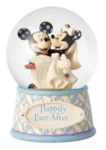 SNOWBALL MATRIMONIO DI TOPOLINO E MINNI - DISNEY TRADITIONS