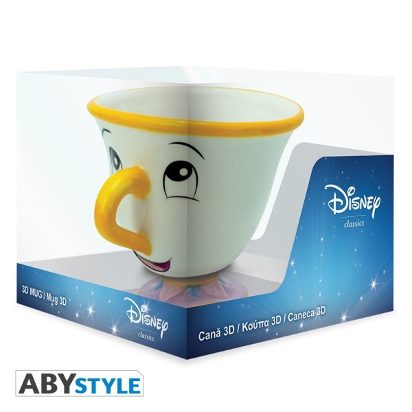 TAZZA 3D LA BELLA E LA BESTIA - DISNEY