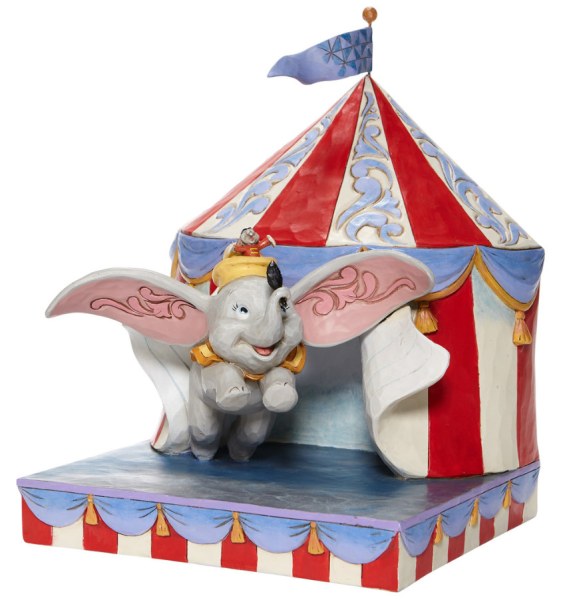 DUMBO ESCE DALLA TENDA - DISNEY TRADITIONS