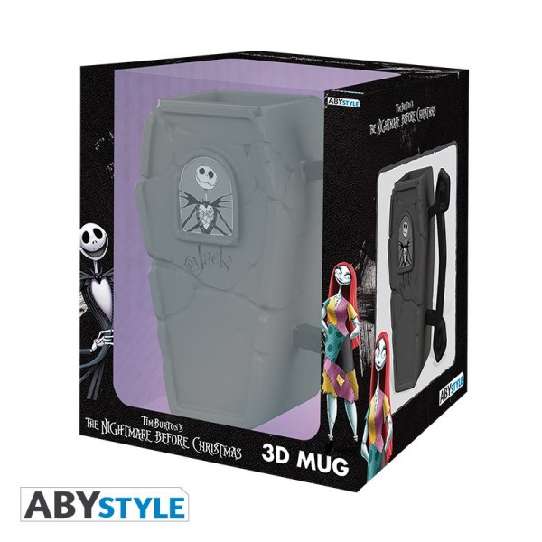 TAZZA 3D JACK BARA - DISNEY NIGHTMARE BEFORE XMAS
