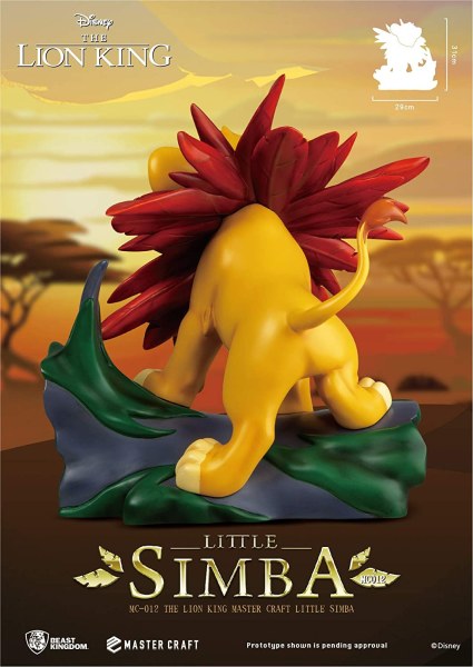 SIMBA IL RE LEONE - DISNEY MASTERCRAFT