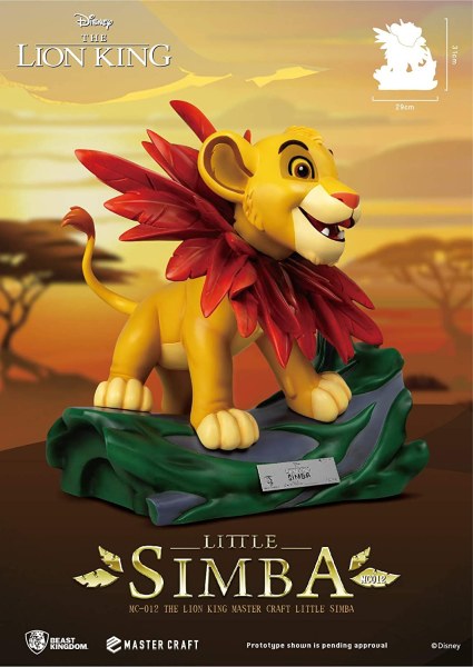 SIMBA IL RE LEONE - DISNEY MASTERCRAFT