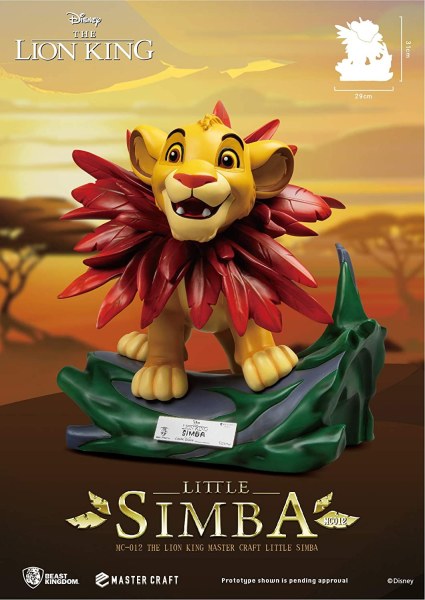SIMBA IL RE LEONE - DISNEY MASTERCRAFT