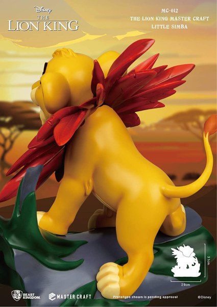 SIMBA IL RE LEONE - DISNEY MASTERCRAFT