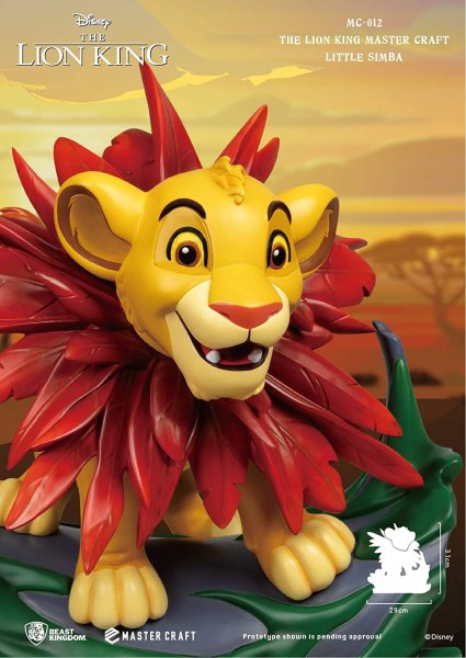 SIMBA IL RE LEONE - DISNEY MASTERCRAFT