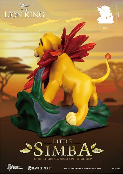 SIMBA IL RE LEONE - DISNEY MASTERCRAFT