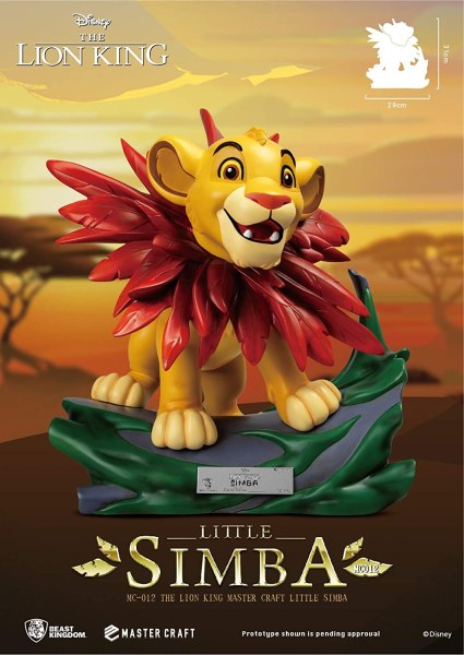 SIMBA IL RE LEONE - DISNEY MASTERCRAFT
