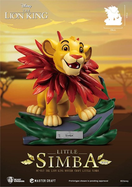 SIMBA IL RE LEONE - DISNEY MASTERCRAFT