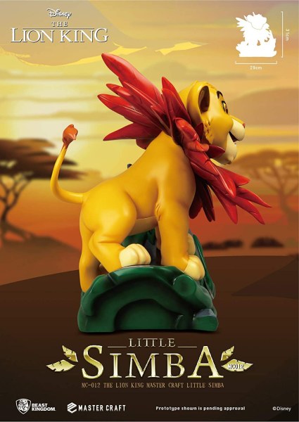 SIMBA IL RE LEONE - DISNEY MASTERCRAFT