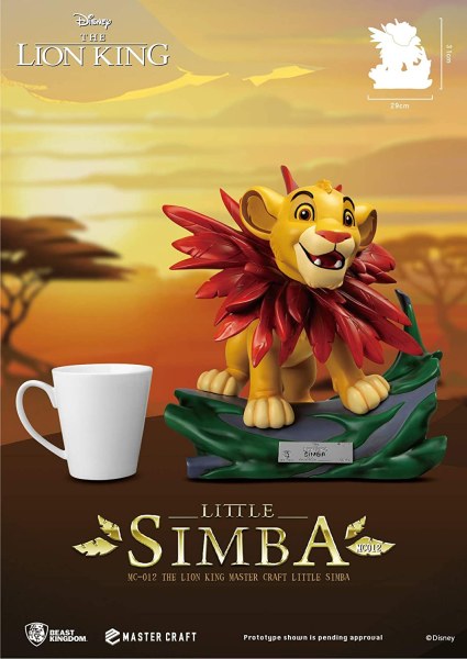 SIMBA IL RE LEONE - DISNEY MASTERCRAFT