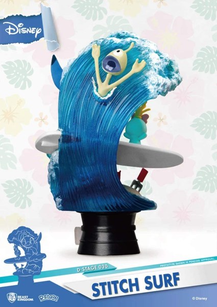 STITCH STA FACENDO SURF- DISNEY D-STAGE
