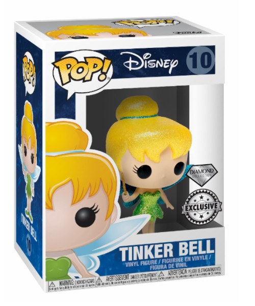 FUNKO POP! 10 DIAMOND EXCLUSIVE (DGLT) - DISNEY PETER PAN - TRILLI LA FATINA