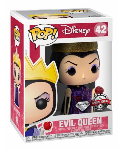FUNKO POP! 42 DIAMOND EXCLUSIVE (DGLT) -  DISNEY BIANCANEVE - GRIMILDE