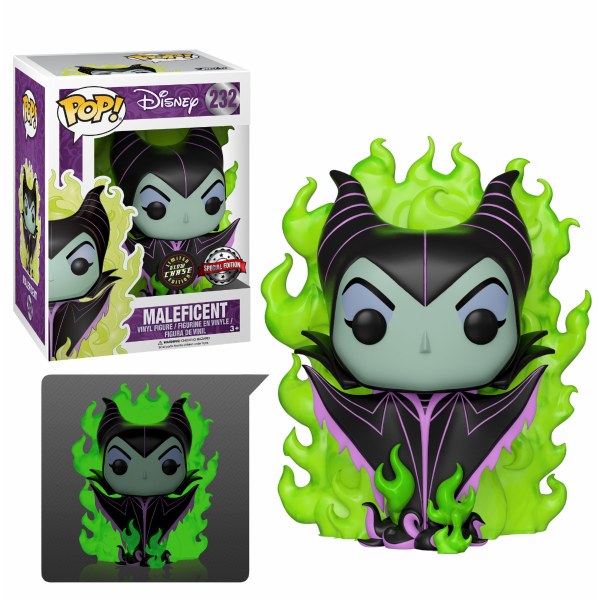 FUNKO POP! 232 LIMITED CHASE EDITION -  DISNEY LA BELLA ADDORMENTATA NEL BOSCO - MALEFICA