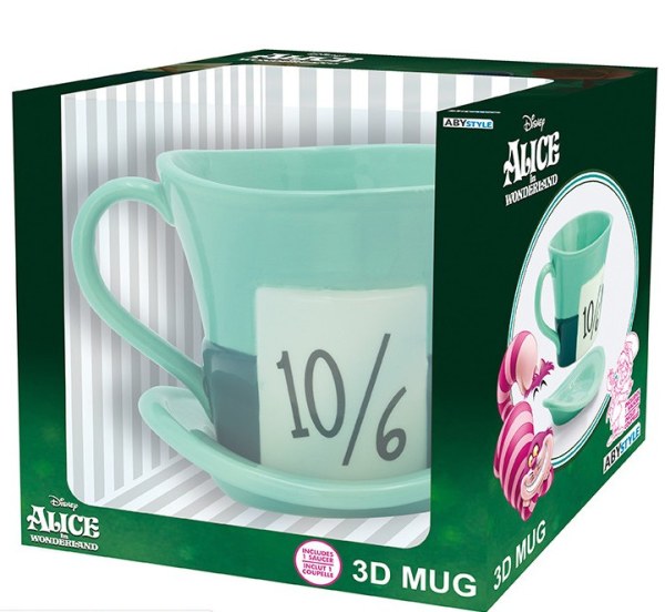 TAZZA 3D Il CAPELLAIO MATTO - DISNEY ALICE NEL PAESE DELLE MERAVIGLIE