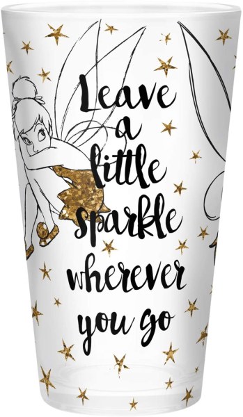 BICCHIERE XXL TRILLI DORATO GLITTER - DISNEY