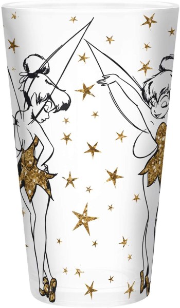 BICCHIERE XXL TRILLI DORATO GLITTER - DISNEY