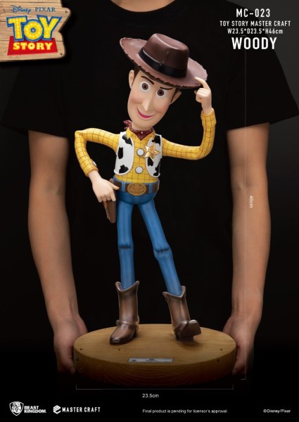 WOODY MASTERCRAFT 46cm - DISNEY TOY STORY